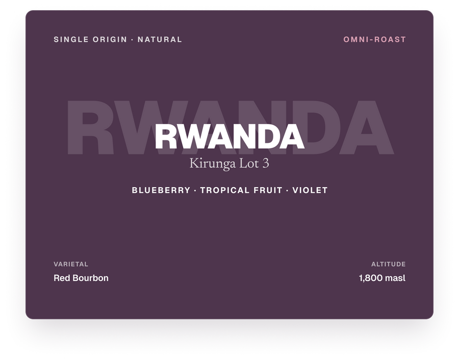 Rwanda Kirunga Lot 3